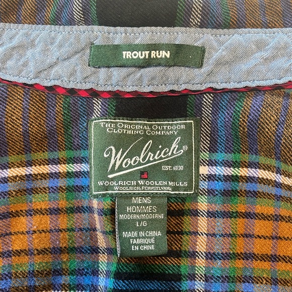 Men’s Large Woolrich flannel - Picture 7 of 8